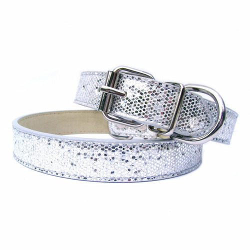 Disco Fever Hundehalsband – Glitzer & Stil für deinen Hund